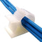 30 Pack Adjustable Cable Clips,Adhesive Nylon Cable Clamps Wire Clips, Desk Wall Cord for Wire and Cable Management...