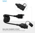 4 Pin Trailer Plug Extender Trailer Wire Extension Harness Quick-Connect Trailer Adapter Extender 4 Way Flat Male and Female Wiring Harness Adapte...