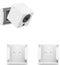 2PACK Wall Mount Kit for Wyze Cam V2/V1 with Screwless and VHB Stick On - Easy to Install, No Tools Needed, No Mess, No Drilling, Strong Adheasive...