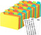Chell 3x5 Poly Index Card Dividers, Heavyweight Index Card Guides A-Z for Flash Cards and Recipe Cards, with Alphabetical/Blank Stickers, Pack of ...