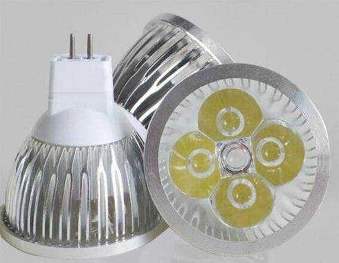 4W LED MR16 Bulbs 12V 4W LED Spotlight Bulb for Landscape Track Light, MR16 GU5.3 Base,12 Volt,4W(35W Equivalent Halogen Replacement),Cool White 6...