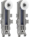 2PC WP8561996 8561996 Dishwasher Upper Rack Wheel Adjuster Compatible for Whirlpool Maytag, KitchenAid, Magic Chef Dishwashers Top Rack Parts W108...