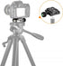 UTEBIT 50mm Arca Swiss Quick Release Plate, Aluminum QR Clamp Adapter Set with 3/8"&1/4" Screw Hole, Built-in Bubble Level Compatible with Manfrot...