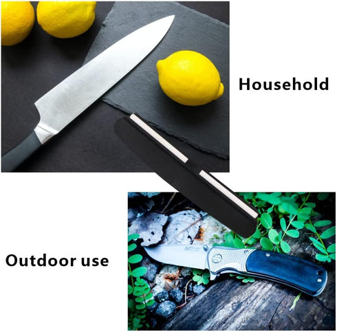 Professional Sharpening Guide Perfect Assistance Sharpener Angle Guide Grinding Auxiliary Tool for Outdoor Kitchen Whetstone Black...