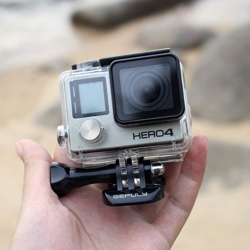 Waterproof Housing Case for GoPro Hero 4, Hero 3+, Hero 3 Underwater Photography - Waterproof Up to 131 ft (40M) - with Quick Release Mount, Thumb...
