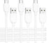 Cable Matters 3-Pack Extreme Flexible USB A to USB C Cable 6ft in White, Support Apple CarPlay, Android Auto, USB to USB C Charging Cable for iPho...