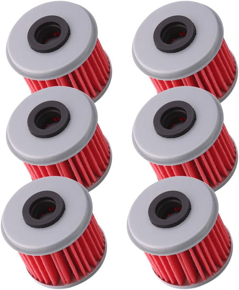 Oil Filter replacement for HONDA CRF450R CRF450 CRF 450R 450 replaces part# 15412-MEB-671 (pack of 6)...