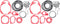 ApplianPar Coil Roofing Nailer O-Ring Gasket Kit for Hitachi NV45AB NV45AB2 NV50AP NV50AP2 NV45AE Power Tool 883892 877767...