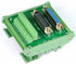 Electronics-Salon DB25 D-SUB DIN Rail Mount Interface Module, Male/Female, DSUB Breakout Board....