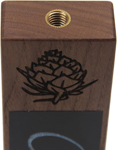 Engraved Beer Tap Handle with Chalkboard, 8"X 2", Square Beer Tap Handle Made from Walnut wood, Unique beer gift for men...