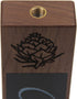 Engraved Beer Tap Handle with Chalkboard, 8"X 2", Square Beer Tap Handle Made from Walnut wood, Unique beer gift for men...