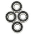 YOXUFA Front Rear Mini Bike Wheel Bearing for Predator 212cc Coleman CT200U CT200U-EX BT200X Baja Warrior MB200 MB165 Massimo Hensim 196cc 6.5hp M...
