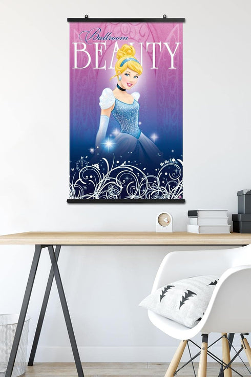 Trends International Disney Princess - Cinderella Wall Poster, 22.375" x 34", Premium Poster & Clip Bundle...