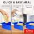 Rapid Ramen Cooker | Microwave Ramen in 3 Minutes | Perfect for Dorm, Small Kitchen, or Office | Dishwasher-Safe, Microwaveable, BPA-Free (Red, 2 ...