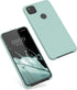 kwmobile Case Compatible with Google Pixel 4a Case - TPU Silicone Phone Cover with Soft Finish - Mint Matte...