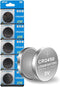 Cotchear 5pcs/Pack CR2450 Coin Battery 550mAh 3V CR 2450 Button Cell Batteries ECR2450 KCR2450 5029LC LM2450 3V Battery for Car Key Remote...