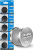 Cotchear 5pcs/Pack CR2450 Coin Battery 550mAh 3V CR 2450 Button Cell Batteries ECR2450 KCR2450 5029LC LM2450 3V Battery for Car Key Remote...