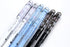 Clear Flower Top Style 0.7mm Mechanical Pencils Set, 6pcs Mechanical Pencils and 80pcs 0.7mm Refill and 4pcs Eraser for School Writing, Drafting G...