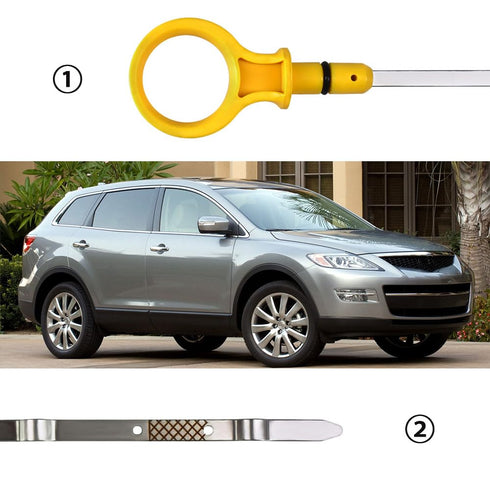Engine Oil Dipstick Fits for 2007-2013 Mazda CX-9 2009-2013 Mazda 6 Replaces CY01-10-450A CY0110450A...