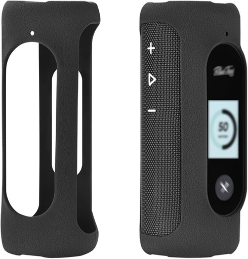 Carrying Silicone Cover Case Compatible with Blue Tees Golf Player+ GPS Speaker with Touch Screen Display (Black)...
