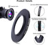 95mm Lens to 105mm Camera Filter Ring,Compatible with All 95mm Camera Lens & 105mm UV,ND,CPL Lens Hood Accessories,Made of CNC Machined Aluminum(9...