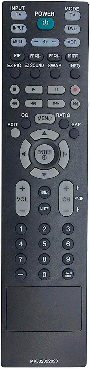 ALLIMITY MKJ32022820 Replaced Remote Control Fit for LG TV 32LC50C 32LC50CB 32LC50CS 32LC5DC 32LC5DCB 32LC5DCS 32LX50C 32LX50CS 32LX5DC 32LX5DCS 3...