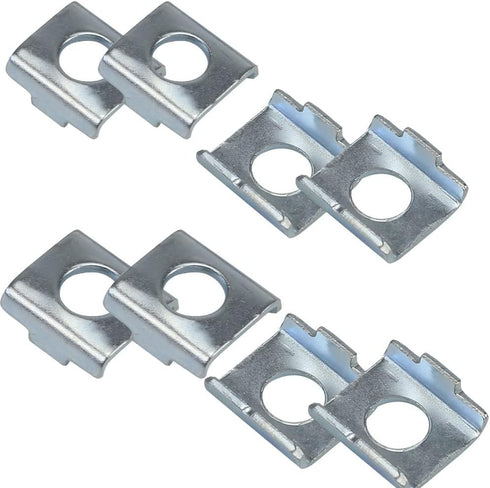 8 Pack Training Wheels Vertical Bracket for Children's Bicycle Stabiliser Support Bar Rod Locating Mount Plate Gasket 23mm+25mm Universal for Kids...