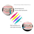 Oral Care Disassembly Kit/7pcs Including 1 Retainer Case with Mirror and Vent Holes | 1 Aligner Remover Tool | 4 Elastic Rubber Bands Placers | 1 ...