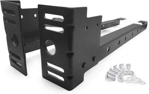 Bed Frame Footboard Extension Brackets Set Attachment Kit - Fit for Twin, Full, Queen, or King Size Beds...
