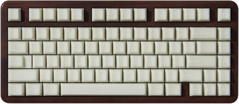 PBT White Jade Keycaps, 154 Keys Cherry Profile Double Shot Keycap, Translucent Keycap Set for Mechanical Keyboard 61/64/84/87/104/108 Layout...