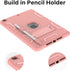 Case for iPad 9th/8th/7th Generation 2021/2020/2019 with Pencil Holder, Slim Heavy Duty Shockproof Rugged High Impact Protective Case for iPad 10....