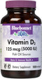 Bluebonnet Nutrition Vitamin D3 5000 IU Softgels, Aids in Muscle and Skeletal Growth, Cholecalciferol from Fish Oil, Non GMO, Gluten, Soy & Dairy ...