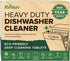 Heavy Duty Dishwasher Cleaner and Deodorizer Tablets, Descaler, Deep Cleaning, Natural Odor and Smell Remover, Calcium, Limescale, Hard Water Mark...