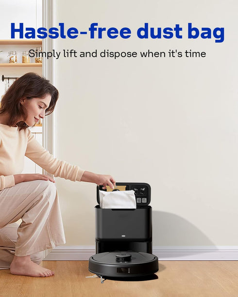 Dust bags for eufy L50 SES, L60 SES Self-Empty Station, 6 Pack...