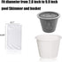 Pool Skimmer Socks,12 Pack Pool Filter Socks Reusable Pool and Spas Filters Baskets Skimmer Savers (12)...