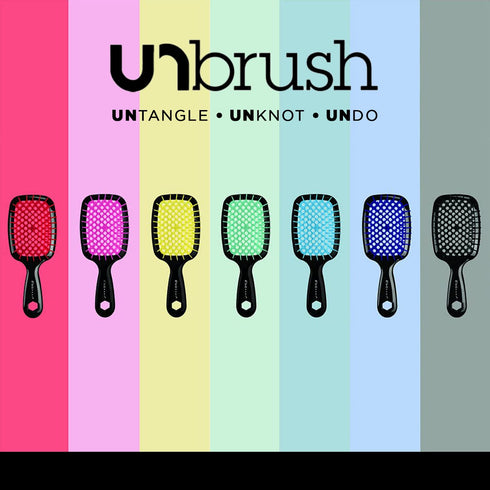 UNbrush Wet & Dry Vented Detangling Hair Brush...
