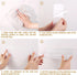 Plastic Wall Mount Organizer, Clear Adhesive Storage Box Organizer No Drilling Hang Walls/Doors for Kitchen, Bathroom, Bedroom, Cabinet, Office, C...