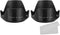 PATIKIL 72mm Camera Lens Hood, 2Pcs Flower Lens Hood Protector with Cloth for Anti-Reflection Blocks Excess Sunlight Enhance Camera Photography fo...
