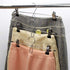 Tosnail 15 Pack Stackable Skirt Pants Clothes Hangers with Non-Slip Clips, Add-On Hangers, Cascading Hangers Space Saving Closet Organizer...