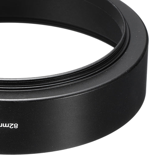 PATIKIL 82mm Lens Hood, Standard Focus Frosted Surface Anti-reflective Inside Hood for Camera Lens, Black for Nikon, for Fujifilm, for Pentax, for...