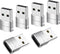 USB Male to USB C Adapter 6 Packs,USB to Type C Super Fast Charging/Transfer and OTG Function. Compatible with iPhone15 14 13 Plus Pro Max,iPad Pr...