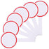 MAGICLULU 6Pcs Dry Erase Answer Paddles Handheld Double Sided Paddles for Students Classroom Voting...
