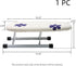 Mini Ironing Board 10.23" Tabletop Ironing Board Folding Portable Ironing Board for Home, Laundry, Rooms, Craft Room, Travel Use (Style 4)...