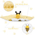 BORITAR Baby Security Blanket Soft Baby Lovey Unisex Lovey Baby Gifts for Newborn Boys and Girls Baby Snuggle Toy Baby Bee Stuffed Animal Yellow 1...