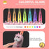 Os 101 Kids Battery Power Electric Toothbrush, with 2 Soft Brush Heads and 1 AAA Battery, Silicone Deer Design, Included 7 Colors Light, Ipx7 Wate...