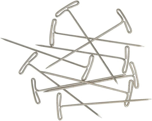 Dritz Home 214500 Bulk Package of Nickel-Plated Steel T-Pins, 350-Pack, Silver...