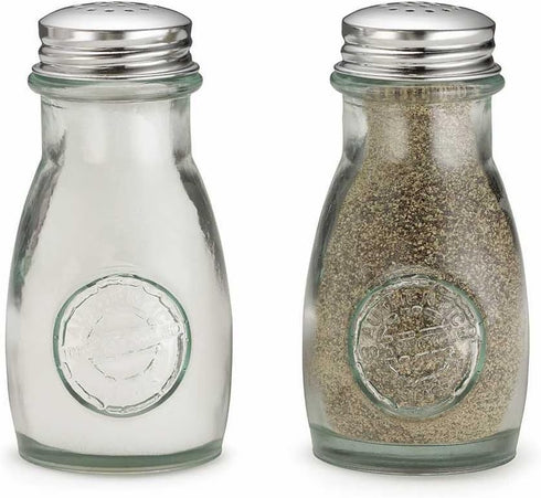 Tablecraft Salt & Pepper Shaker Set, 4 oz, Green...