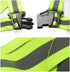 2 Packs Reflective Vest, 360° High Visibility Reflective Strap Safety Vests,Adjustable Elastic Safety Vest Outdoor Gear Reflective Sport Gear for ...