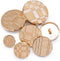 SEMINI 36 Pieces Mixed 6 Sizes Metal Button Alloy Shank Button Round Shaped Sewing Button for Women Men Suit Woolen Coat Shirt Trousers Sewing Cra...