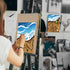 2 Pack Paint and Sip Canvas Painting Kit Pre Drawn Canvas for Painting for adults Stretched Canvas Couples Games Date Night Summer Beach Vows Anni...